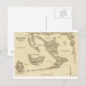 Rimarische Wereldkaart 2009 Briefkaart (Voorkant / Achterkant)