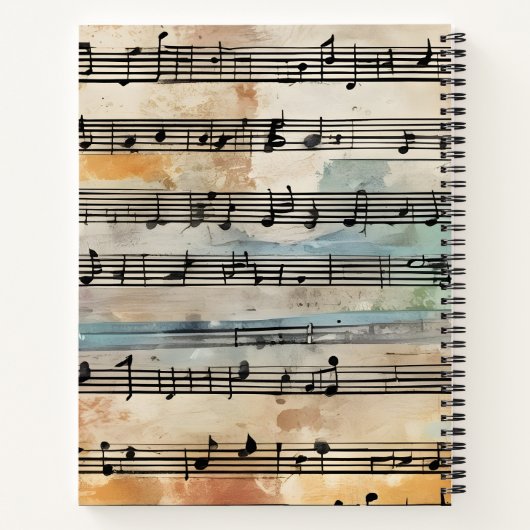 Rimas Musicales Notitieboek (Achterkant)