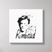RIMBAUD - Graphic Art Canvas (Voorkant)
