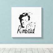 RIMBAUD - Graphic Art Canvas (Insitu (Houten vloer))