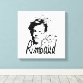 RIMBAUD - Graphic Art Canvas (Insitu (Houten vloer))