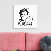 RIMBAUD - Graphic Art Canvas (Insitu (Woonkamer))
