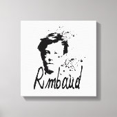 RIMBAUD - Graphic Art Canvas (Voorkant)