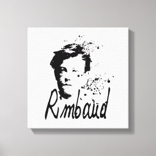 RIMBAUD - Graphic Art Canvas