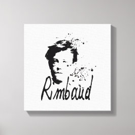 RIMBAUD - Graphic Art Canvas Afdruk