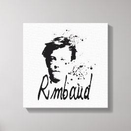 RIMBAUD - Graphic Art Canvas Afdruk
