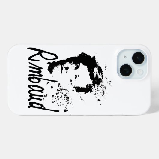 RIMBAUD iPC Case-Mate iPhone Case (Achterkant (horizontaal))
