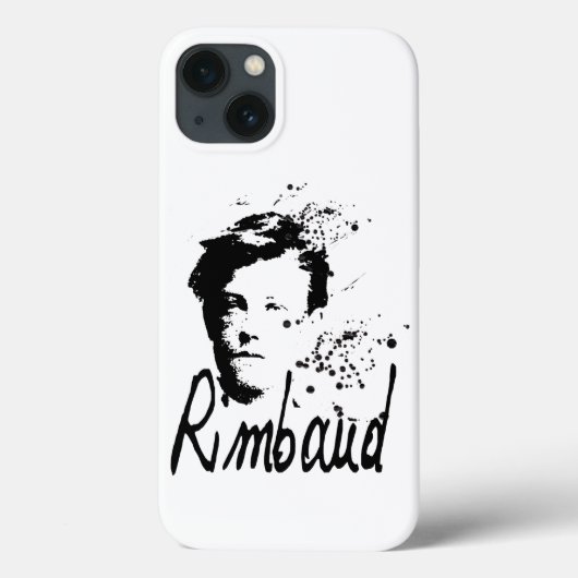 RIMBAUD Iphone Case (Achterkant)