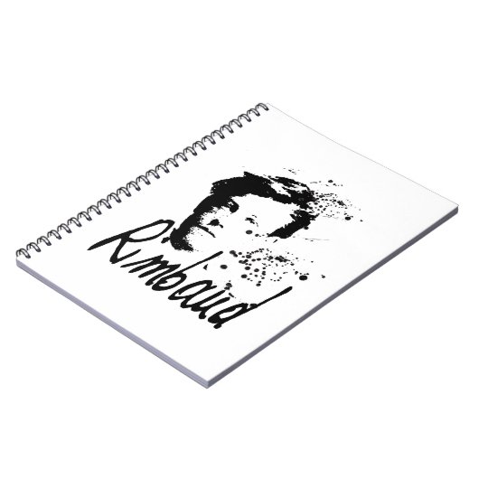 RIMBAUD Portrait Notitieboek (Linkerzijde)