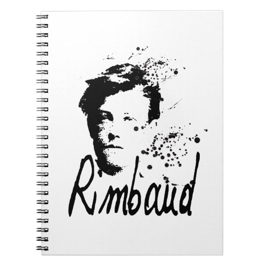 RIMBAUD Portrait Notitieboek (Voorkant)