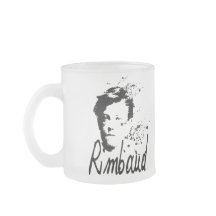 RIMBAUD-portret 2x Mok