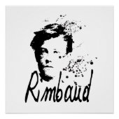 RIMBAUD Portret Graphic Perfect Poster (Voorkant)