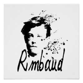 RIMBAUD Portret Graphic Perfect Poster