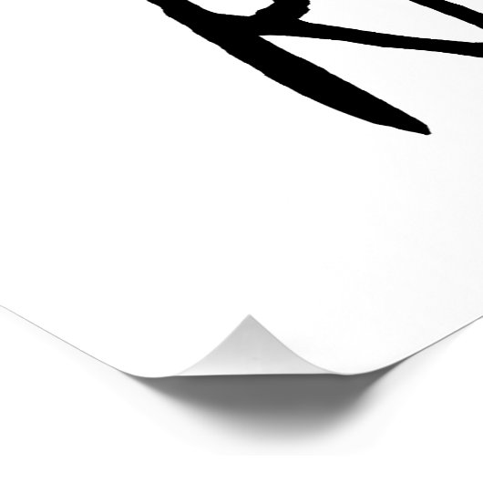 RIMBAUD Portret Graphic Perfect Poster (Hoek)