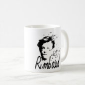 RIMBAUD Portret Mok (Voorkant rechts)