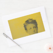 Rimbaud Rechthoekige Sticker (Envelop)