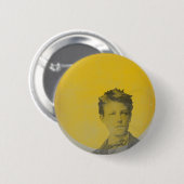 Rimbaud Ronde Button 5,7 Cm (Voorkant /achterkant)