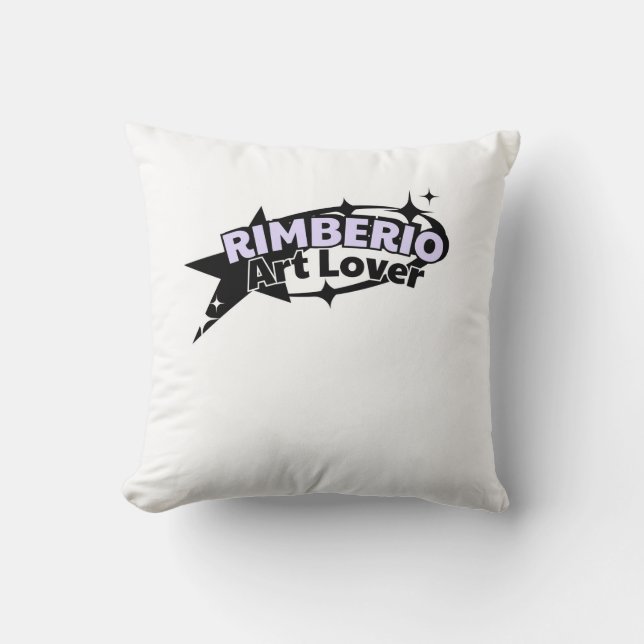 Rimberio Art Lover Logo Kussen (Voorkant)