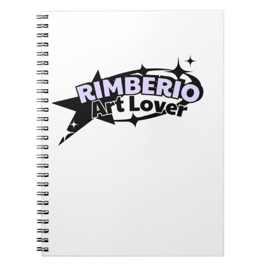 Rimberio Art Lover Logo Notitieboek (Voorkant)