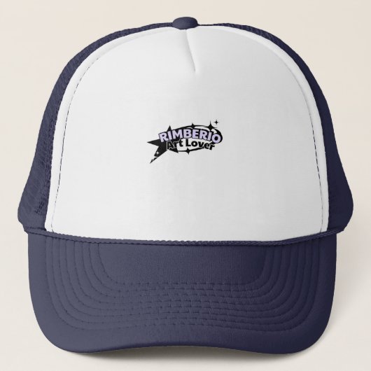 Rimberio Art Lover Logo Trucker Pet (Voorkant)