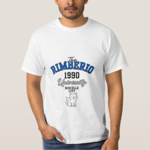 Rimberio universiteit & kattenliefhebbers t-shirt
