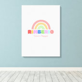 Rimeberio Typography Art Canvas Afdruk (Insitu (Houten vloer))