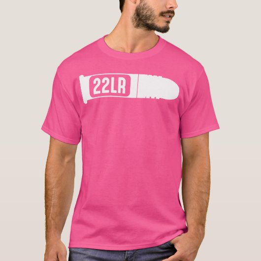 Rimfire 22LR geweer gebruikt bij Rifle Range Hunte T-shirt (Voorkant)