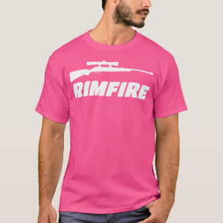 Rimfire 22LR geweer gebruikt bij Rifle Range Hunte T-shirt
