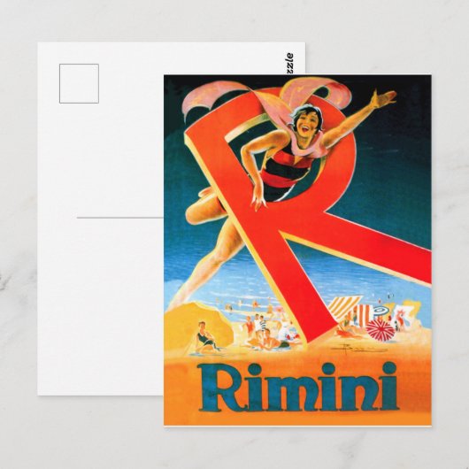 Rimini Briefkaart (Voorkant / Achterkant)
