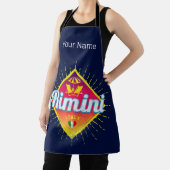 Rimini Emilia-Romagna Italië Retro Sunset  Schort (Insitu)