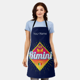 Rimini Emilia-Romagna Italië Retro Sunset  Schort