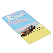 Rimini Italië strandposter Magneet (Rechterzijde)