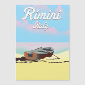Rimini Italië strandstrand poster (Voorkant)