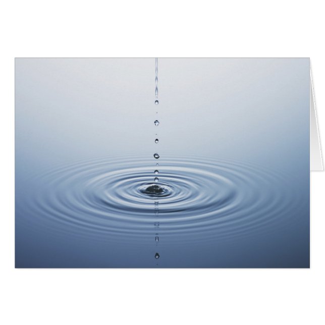 Rimpel op water (Voorkant Horizontaal)