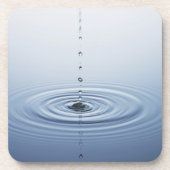 Rimpel op water drankjes onderzetter (Voorkant)