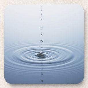 Rimpel op water drankjes onderzetter