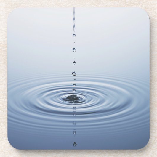 Rimpel op water drankjes onderzetter (Voorkant)