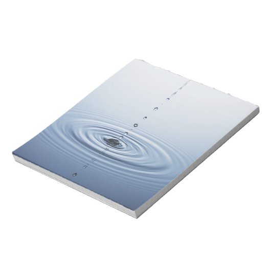 Rimpel op water notitieblok (Linkerzijde)