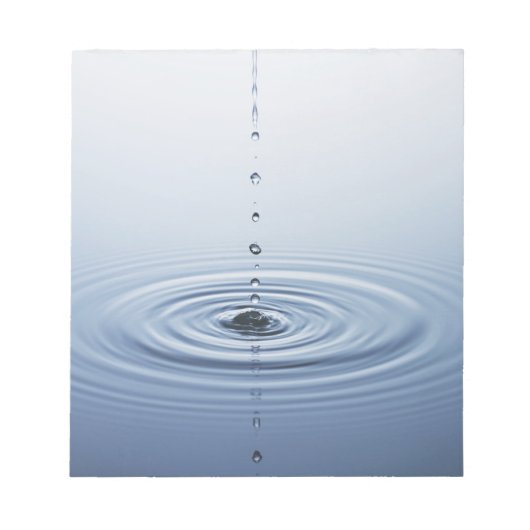 Rimpel op water notitieblok (Voorkant)