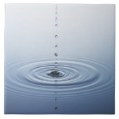 Rimpel op water tegeltje (Voorkant)