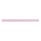 Rimpel visgraat in roze grosgrain lint (Voorkant)