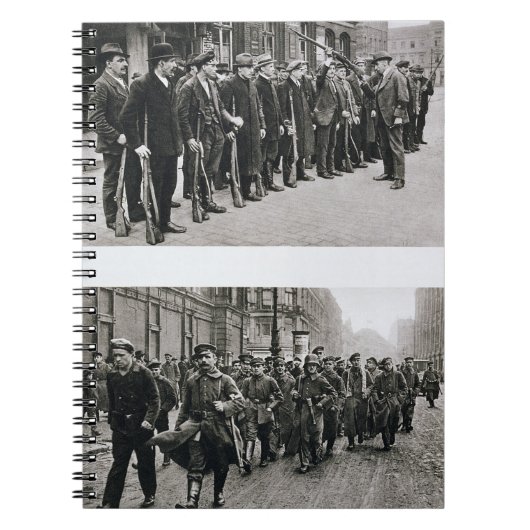 Rimpelboor van de Spartacisten (top) Revolutionair Notitieboek (Voorkant)