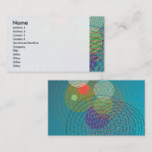 Rimpeleffect Visitekaartje (Voorkant / Achterkant)