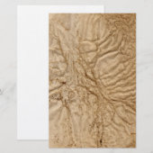 Rimpelig oud papier Papier Stationery (Voorkant / Achterkant)