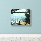 Rimpelingen op het meer verpakte canvas (Insitu (Houten vloer))