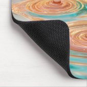 Rimpelingen van Tranquiliteit Abstracte Waterharmo Muismat (Hoek)