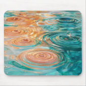 Rimpelingen van Tranquiliteit Abstracte Waterharmo Muismat (Voorkant)