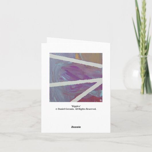 rimpels bedankkaart (Achterkant)