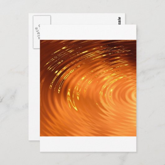 rimpels briefkaart (Voorkant / Achterkant)