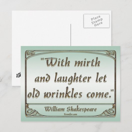 Rimpels Briefkaarten (Voorkant / Achterkant)